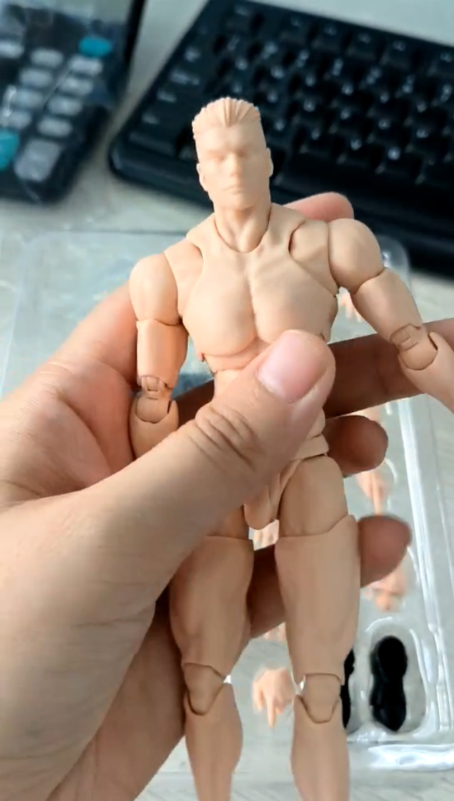 Amazon.com: 1/12 Scale Male Action Figure,6inch Super Flexible